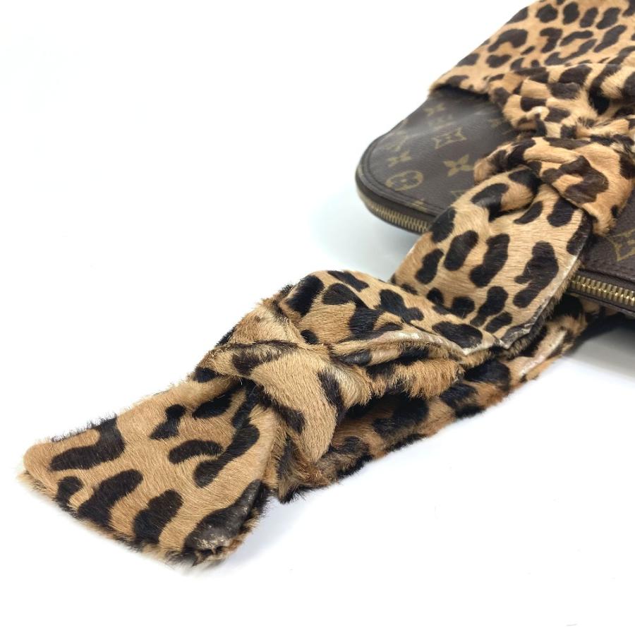 LOUIS VUITTON Authentische Vintage M99032 Monogramm Leopard Azzedine Ala?a Alma 100. Jahrestag limitiert mit Beutel Handtasche