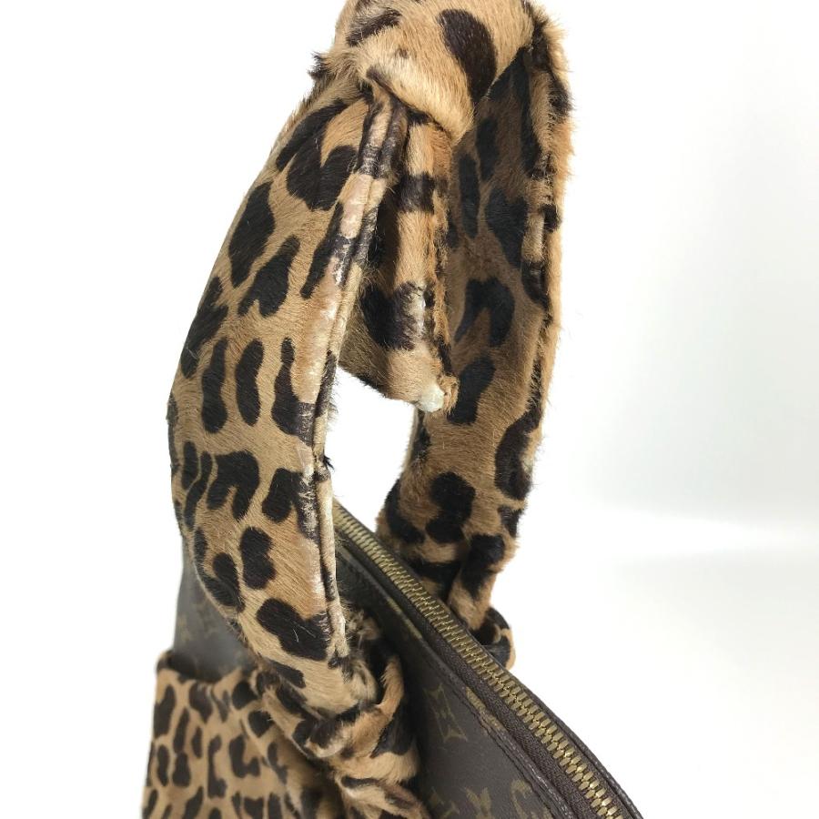 LOUIS VUITTON Authentische Vintage M99032 Monogramm Leopard Azzedine Ala?a Alma 100. Jahrestag limitiert mit Beutel Handtasche