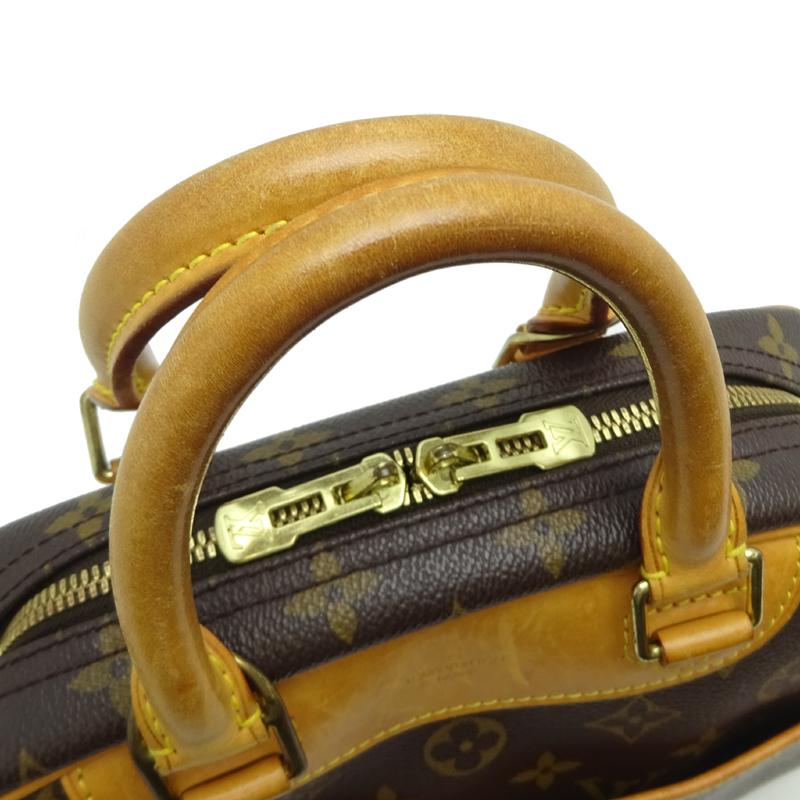 LOUIS VUITTON Authentic Vintage Trouville M42228 Handbag Monogram Brown