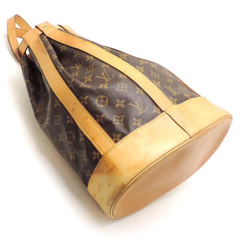 LOUIS VUITTON Authentische Vintage Randonne M42243 Umhängetasche Monogramm Ebene