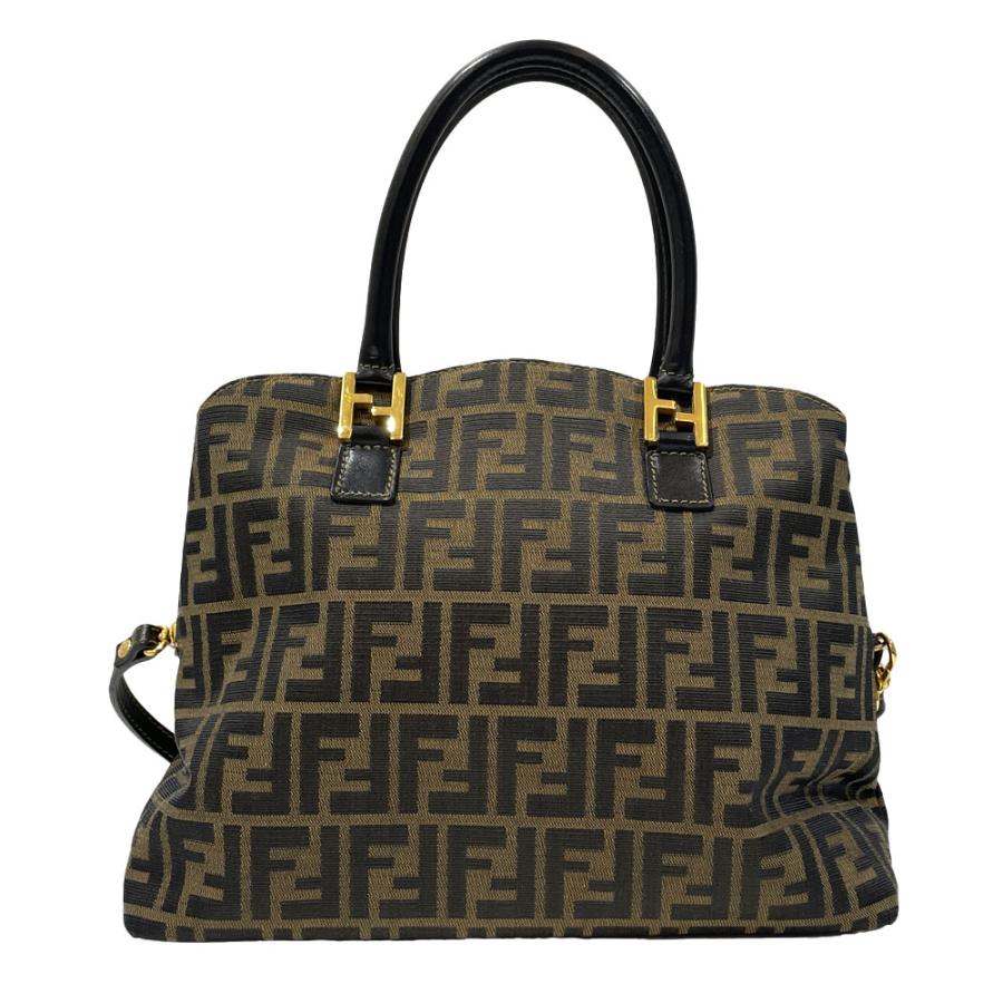 FENDI Authentic Vintage Handbag Zucca 2WAY