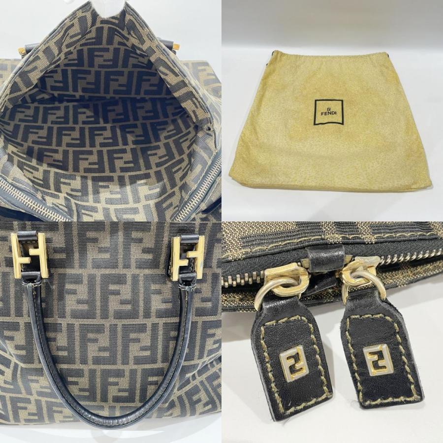 FENDI Authentic Vintage Handbag Zucca 2WAY