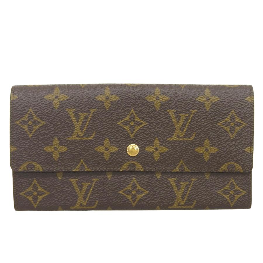 LOUIS VUITTON Authentic Vintage Monogram Porte Feuille Sarah Wallet M61734 Excellent Condition