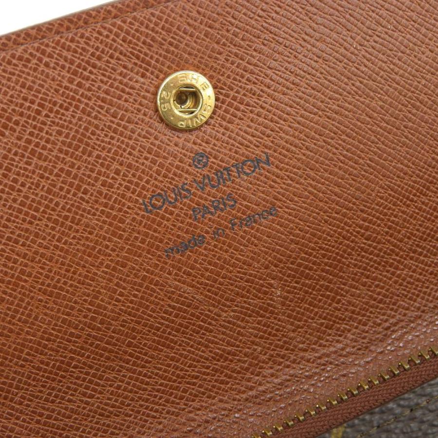 LOUIS VUITTON Authentic Vintage Monogram Porte Feuille Sarah Wallet M61734 Excellent Condition