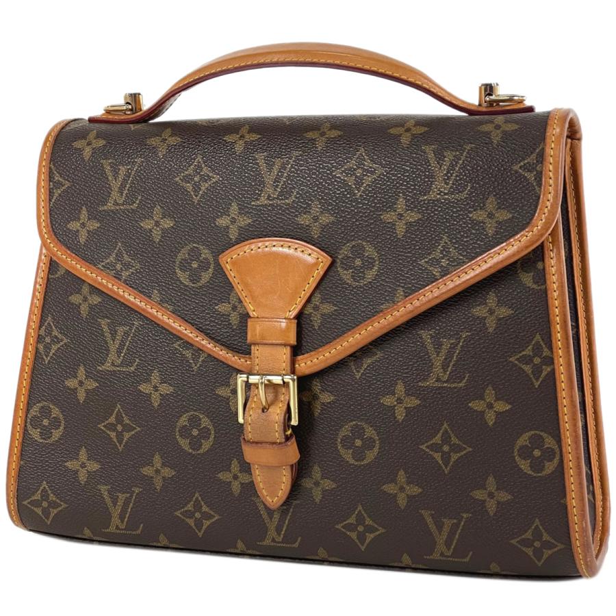 LOUIS VUITTON Authentic Vintage Bel Air Handbag Crossbody Shoulder Bag 2-Way Handbag Monogram Brown M51122