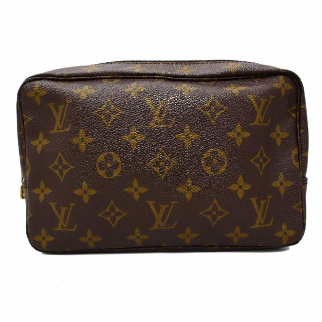 LOUIS VUITTON Authentic Vintage M47524 Monogram Trousses Toilette 23 Makeup Cosmetic Pouch