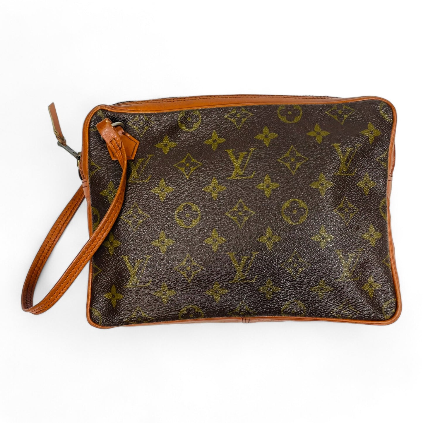 LOUIS VUITTON Authentische Vintage Clutch 80er Jahre Made in France 