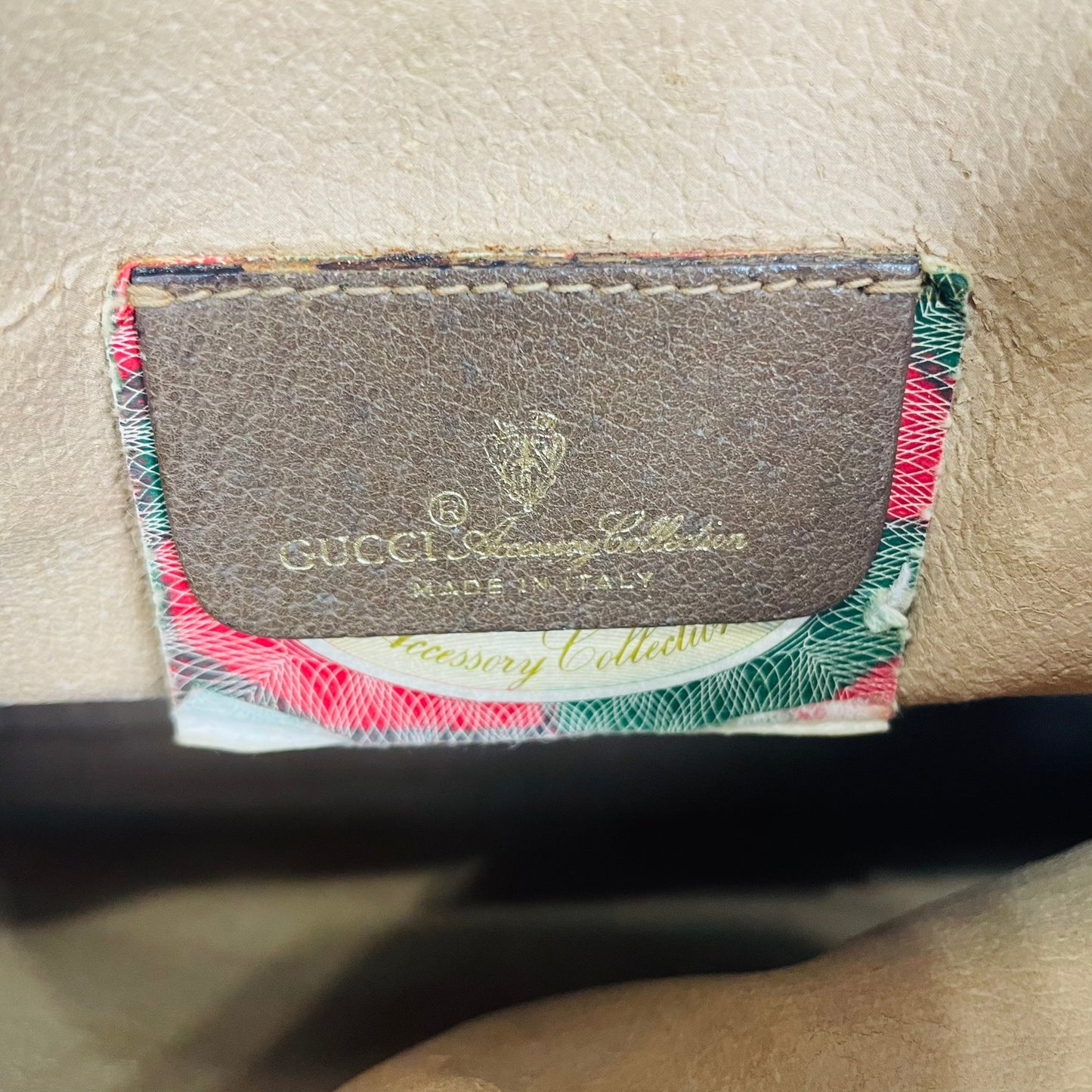 GUCCI Authentische Vintage Sherry Line Schultertasche Made in Italy