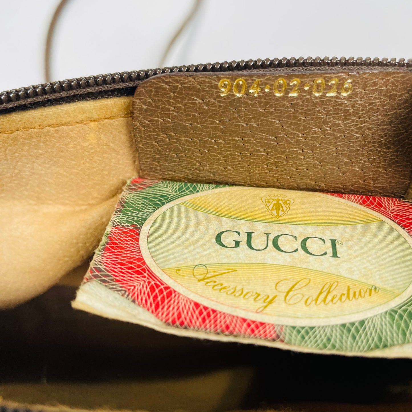 GUCCI Authentische Vintage Sherry Line Schultertasche Made in Italy