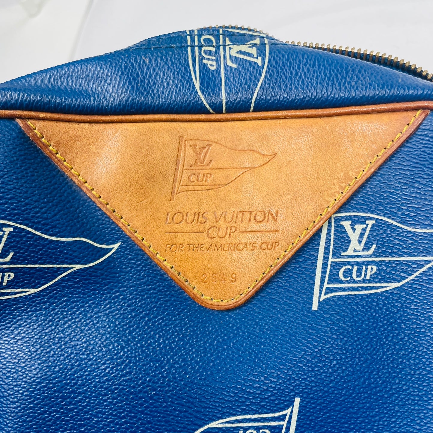 LOUIS VUITTON CUP Authentische Vintage 1992 San Diego Schultertasche 