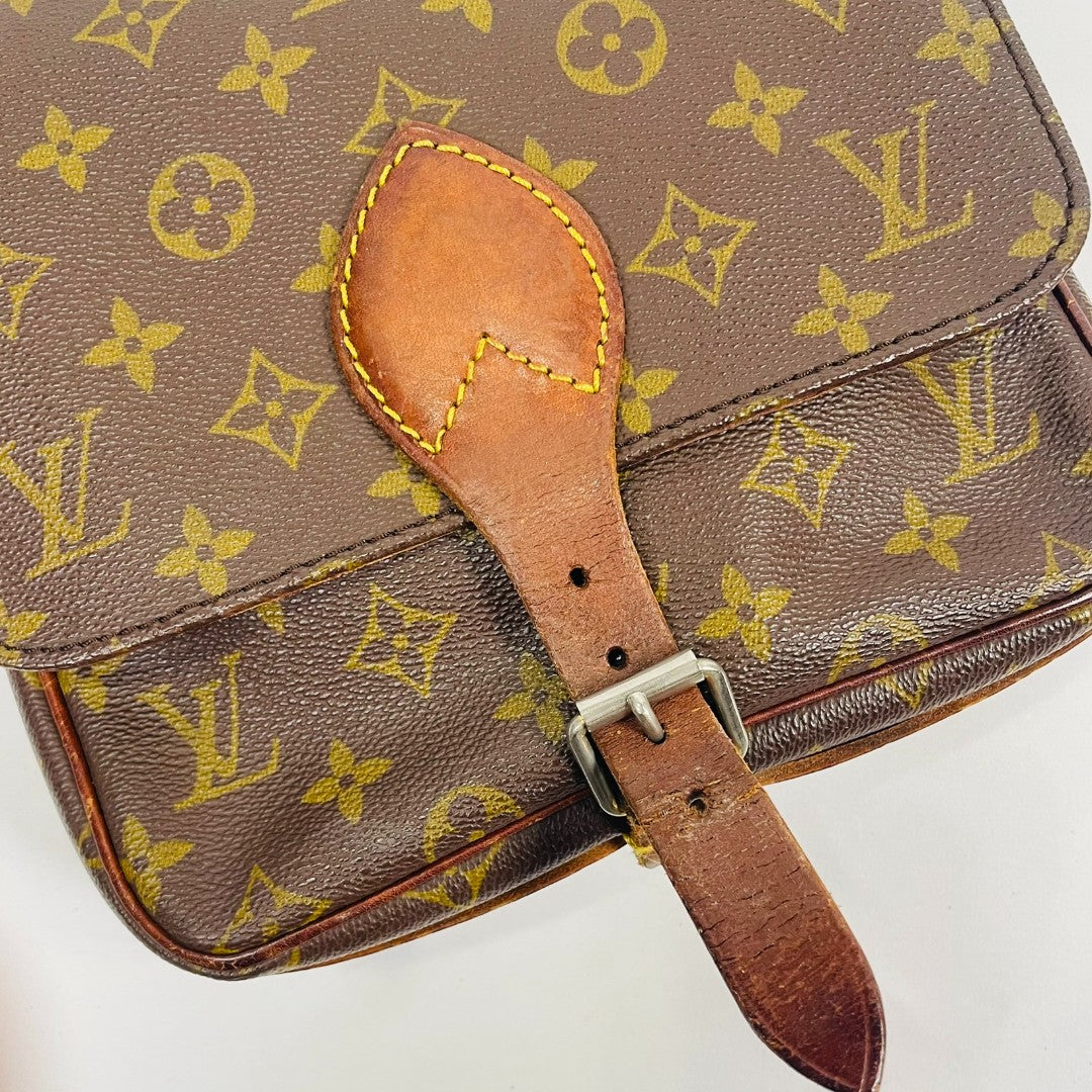 LOUIS VUITTON Monogram Cartouchière Shoulder bag / Crossbody bag 78