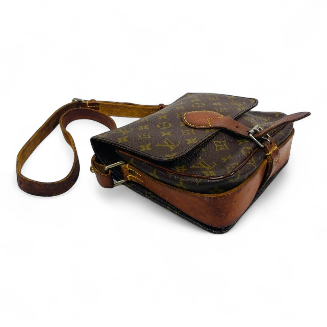 LOUIS VUITTON Monogram Cartouchière Shoulder bag / Crossbody bag 78