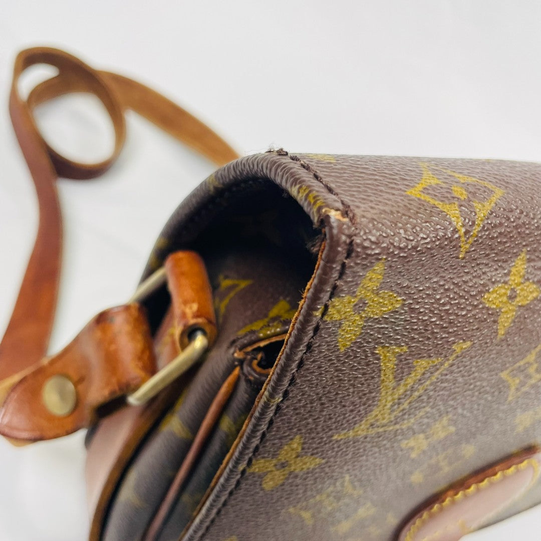 LOUIS VUITTON Monogram Cartouchière Shoulder bag / Crossbody bag 78