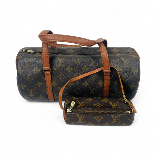 LOUIS VUITTON Monogram Papillon Handbag M51365