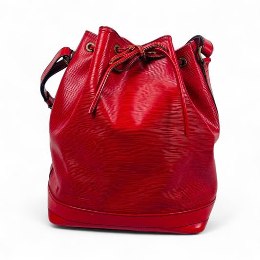 LOUIS VUITTON Epi Noé Red Shoulder Bag M44009