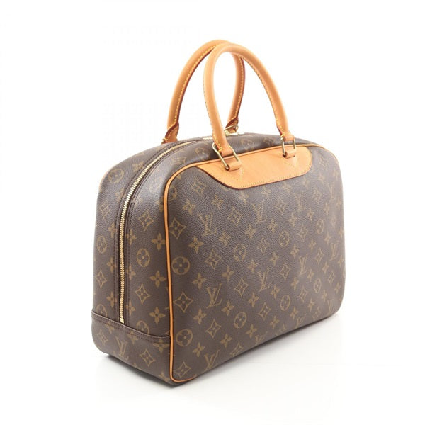 LOUIS VUITTON Monogram Deauville Bowling Vanity Handbag M47270