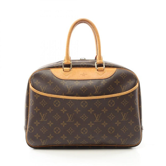 LOUIS VUITTON Monogram Deauville Bowling Vanity Handbag M47270