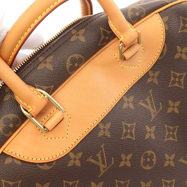 LOUIS VUITTON Monogram Deauville Bowling Vanity Handbag M47270