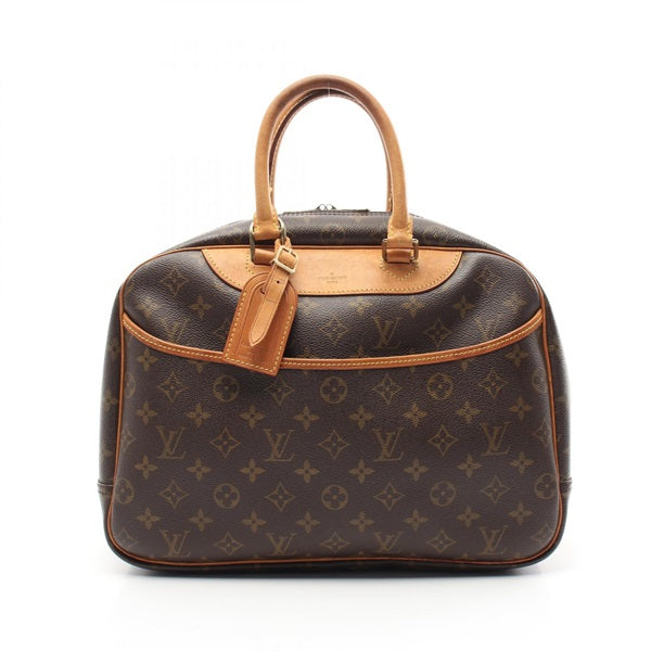 LOUIS VUITTON Monogram Deauville Bowling Vanity Handbag M47270