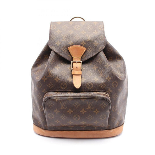 LOUIS VUITTON Monogram Montsouris GM Backpack Bag M51135
