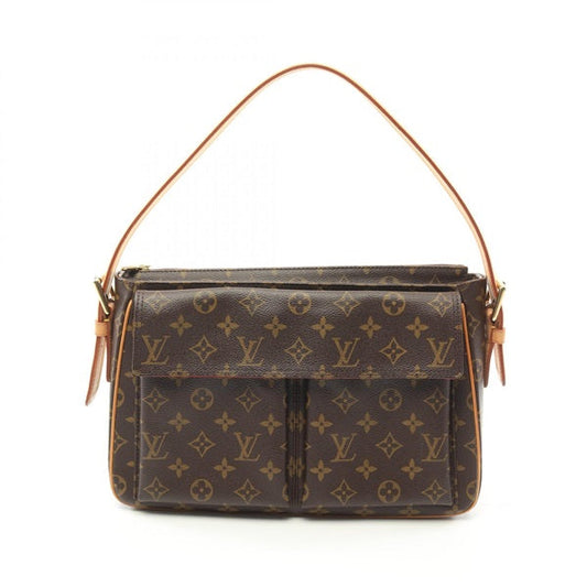 LOUIS VUITTON Monogram Viva-Cit? GM Shoulder Bag M51163