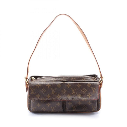 LOUIS VUITTON Monogram Viva-Cit? MM Monogram Shoulder Bag M51164