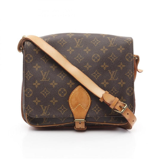 LOUIS VUITTON Monogram Cartouchi?re GM Shoulder Bag M51252