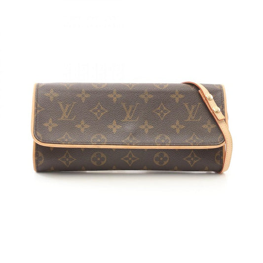 LOUIS VUITTON Monogram Pochette Twin GM Shoulder Bag M51852