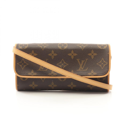 LOUIS VUITTON Monogram Pochette Twin PM Shoulder Bag M51854