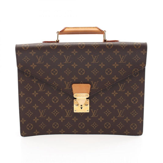 LOUIS VUITTON Monogram Serviette Conseiller Briefcase Bag M53331