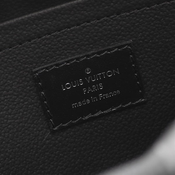 LOUIS VUITTON Monogram Locker Dopp Kit Monogram Eclipse Clutch Bag M83113