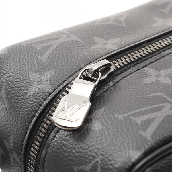 LOUIS VUITTON Monogram Locker Dopp Kit Monogram Eclipse Clutch Bag M83113