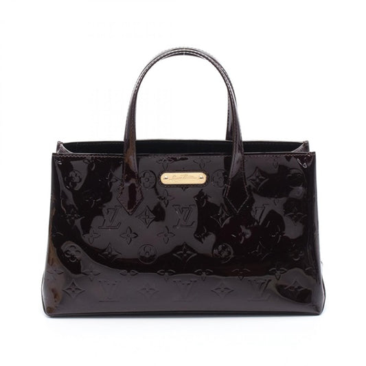 LOUIS VUITTON Monogram Wilshire PM Monogram Vernis Amarante Handbag M93641