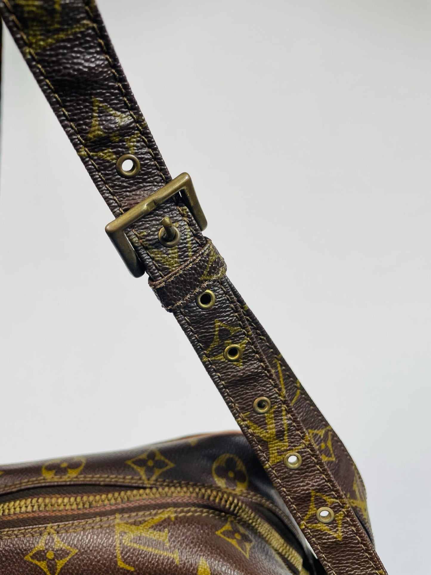 LOUIS VUITTON Monogramm Authentische Vintage Umhängetasche Marceau