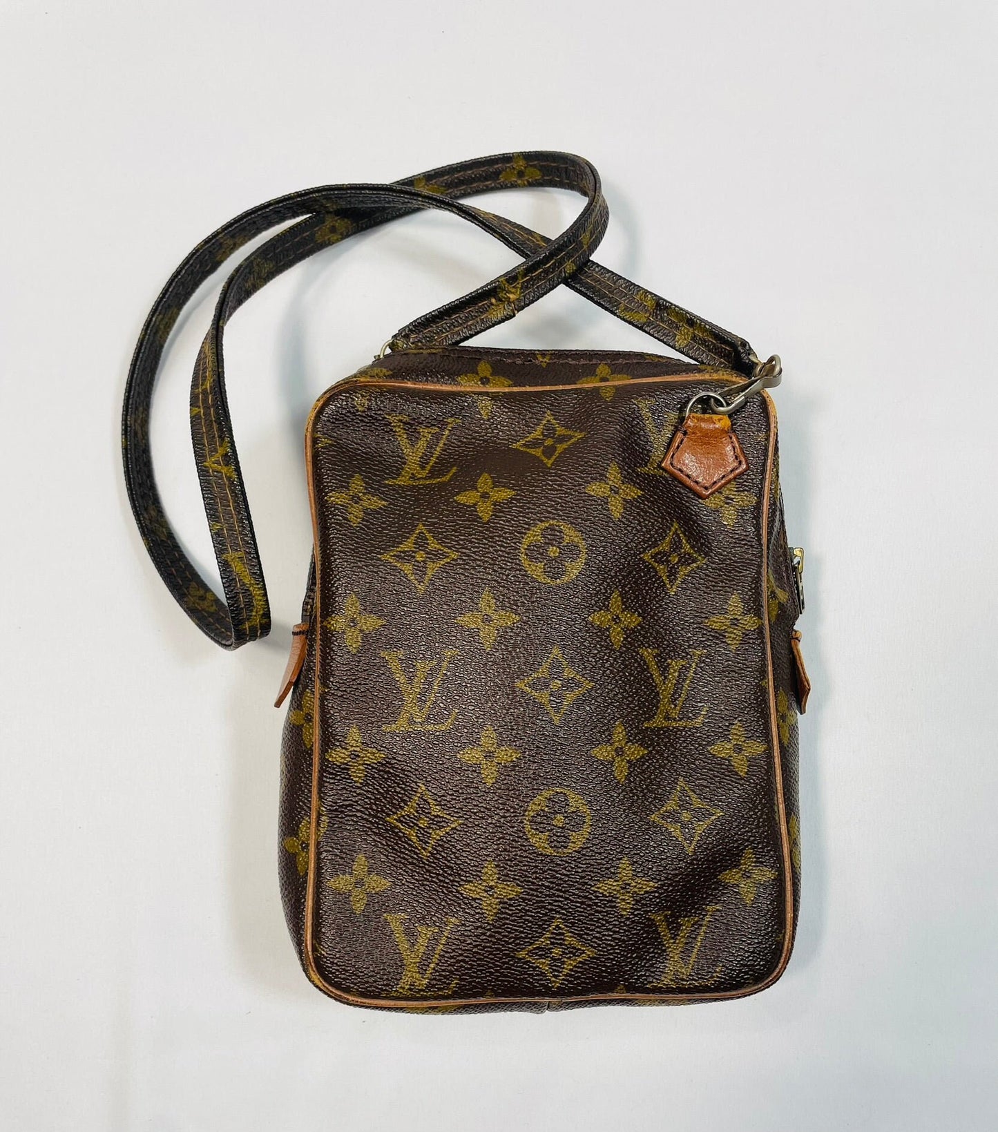 LOUIS VUITTON Monogram Authentic Vintage Shoulder Bag Vide-poche