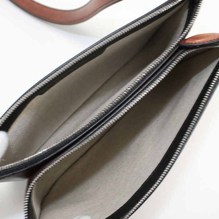 Berluti Sienna Messenger Bag Calligraphy Shoulder Bag leather mens