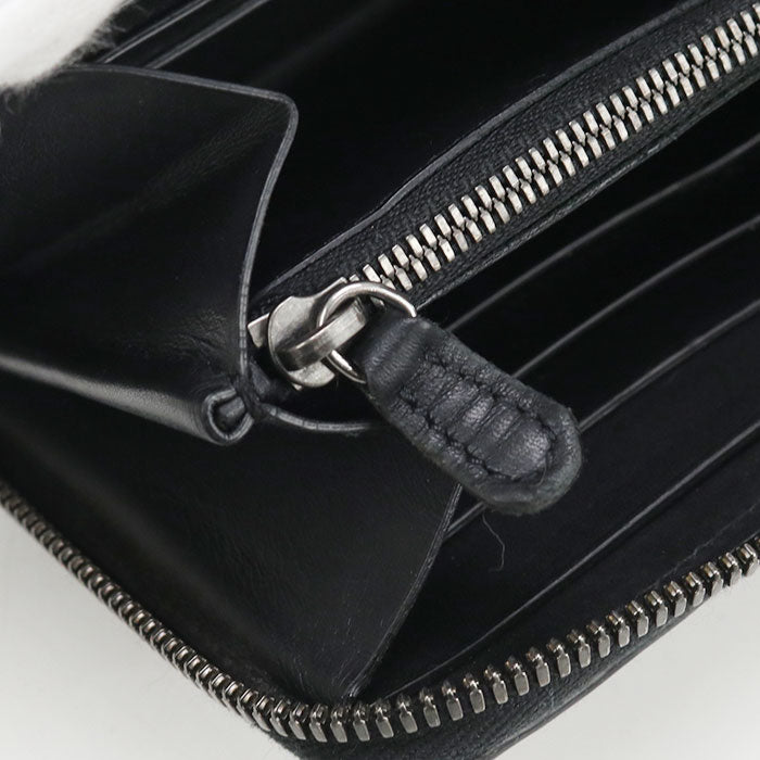 Berluti Itauba long zip wallet PurseZip Around/Venetian leather mens