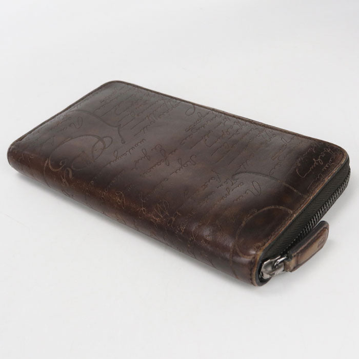 Berluti Long zip wallet Itauba PurseZip Around/Venetian leather Men's