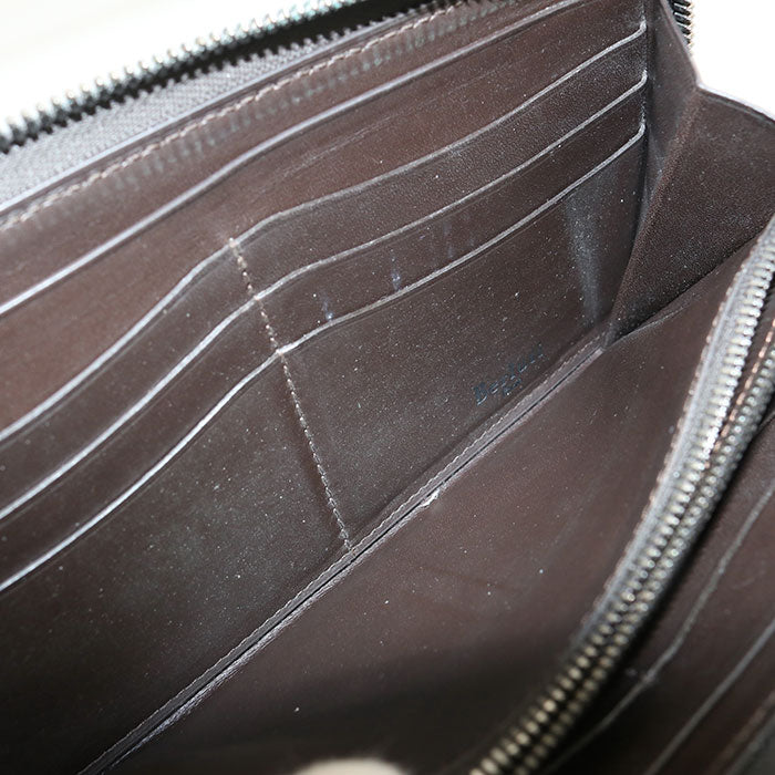 Berluti Long zip wallet Itauba PurseZip Around/Venetian leather Men's