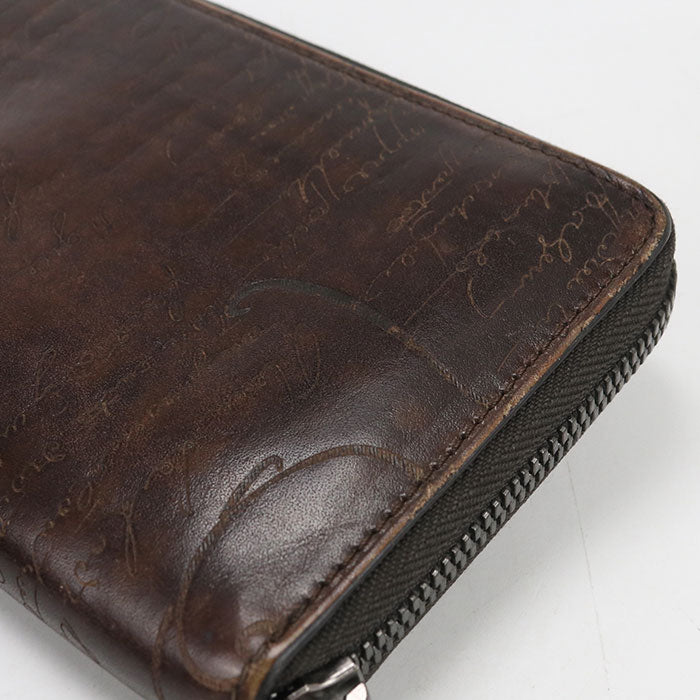 Berluti Long zip wallet Itauba PurseZip Around/Venetian leather Men's