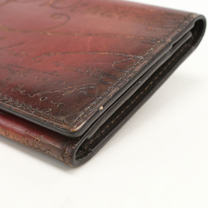 Berluti name card holder leather Men's
