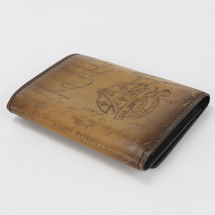 Berluti Imbue Flap Card Holder name card holder/Venetian leather Men's