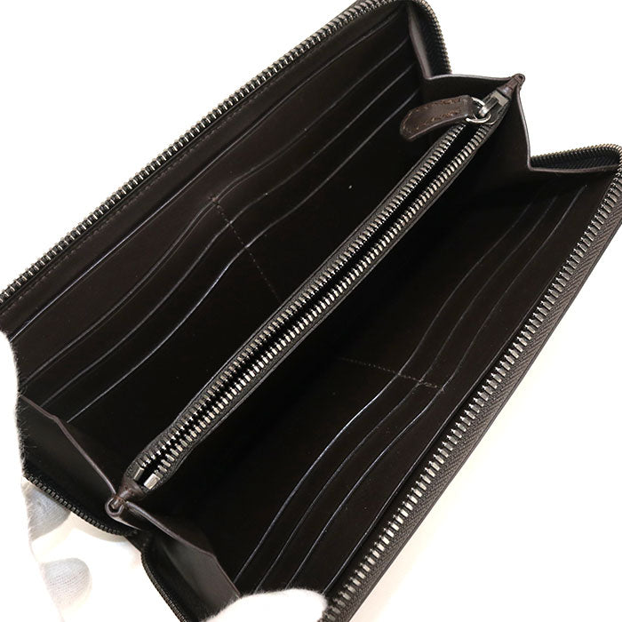 Berluti Long zip wallet Itauba PurseZip Around/Venetian leather Men's