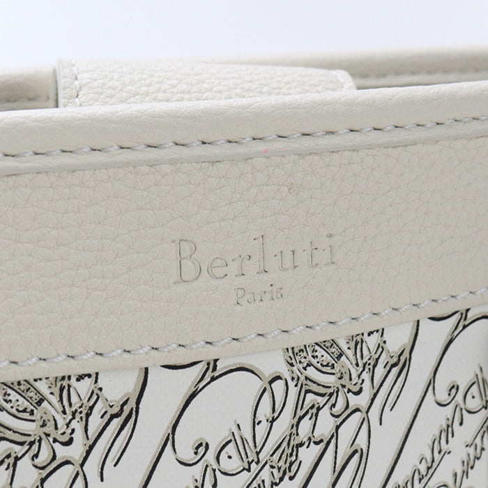 Berluti Toujours XS Toile Malbeuf Tote Bag PVC/Venetian leather mens