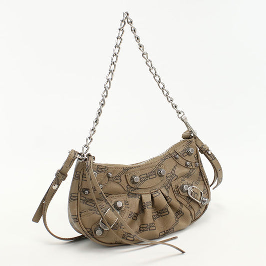 BALENCIAGA Le Cagoule Mini 2WAY 695814 Shoulder bag leather Women