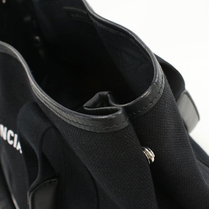 BALENCIAGA Navy kabas S 339933 Tote bag canvas Women