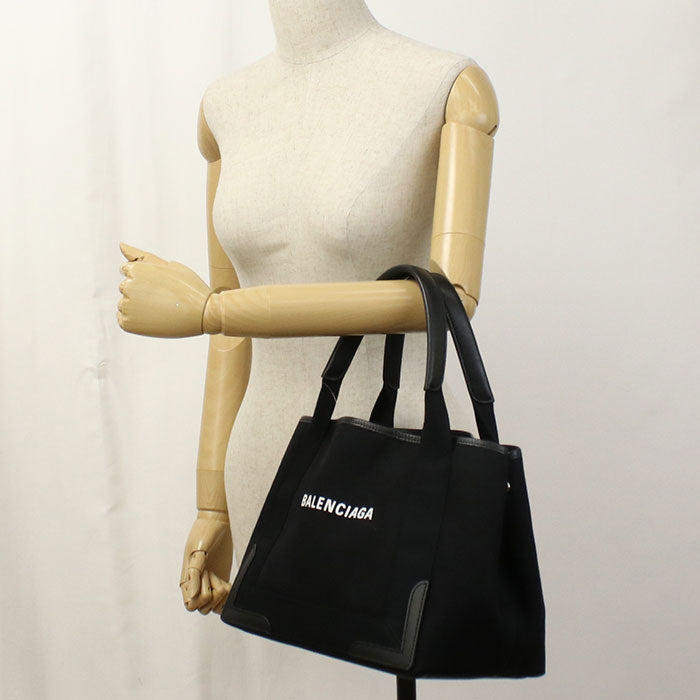 BALENCIAGA Navy kabas S 339933 Tote bag canvas Women