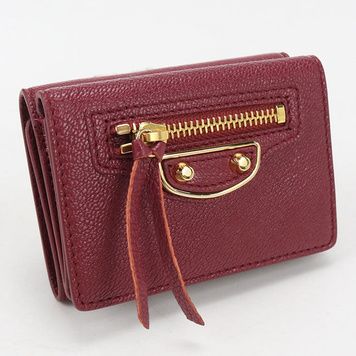 BALENCIAGA Tri-fold wallet Edge City 470059 Three fold wallet Calfskin Women