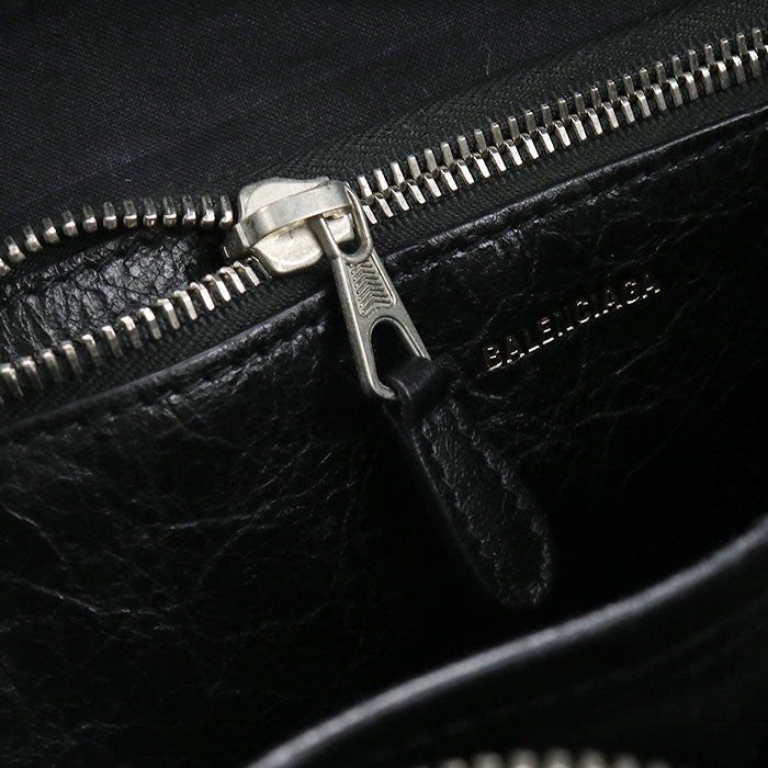 BALENCIAGA Bazaar Shopper XS 2WAY Graffiti 513989 Tote Bag leather Women