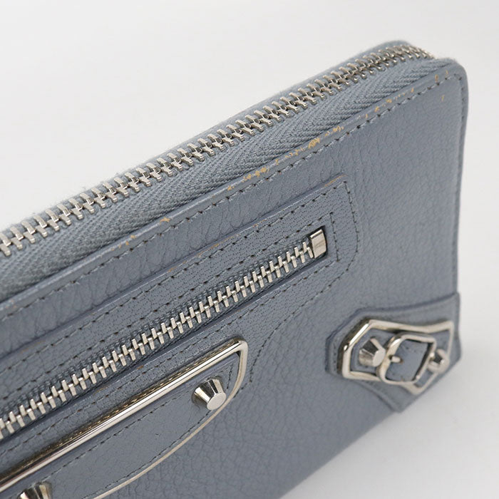 BALENCIAGA continental zip wallet 390187 PurseZip Around leather Women's